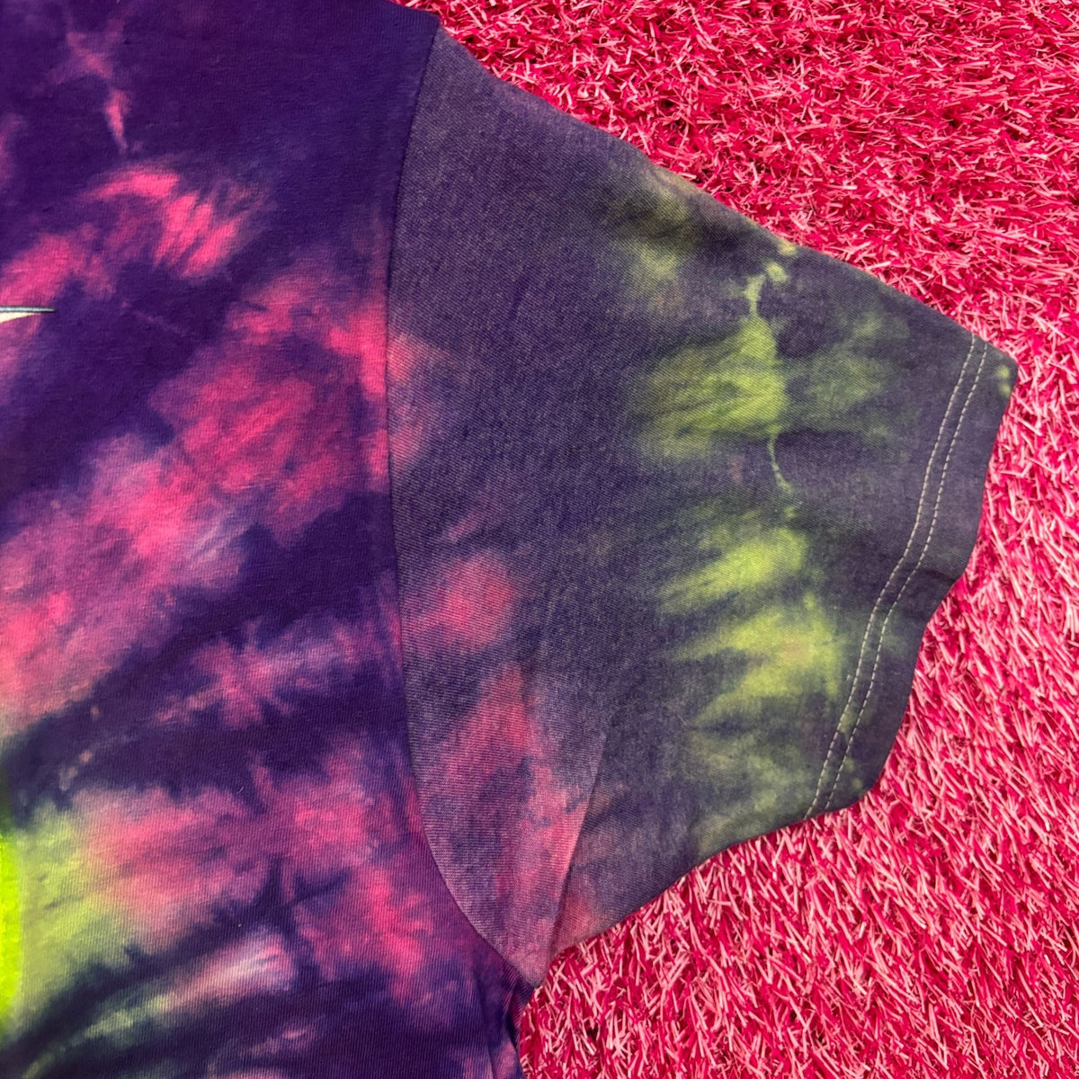 Rock and Morty Aliens Escaping portal tiedye T-shirt size product image 5