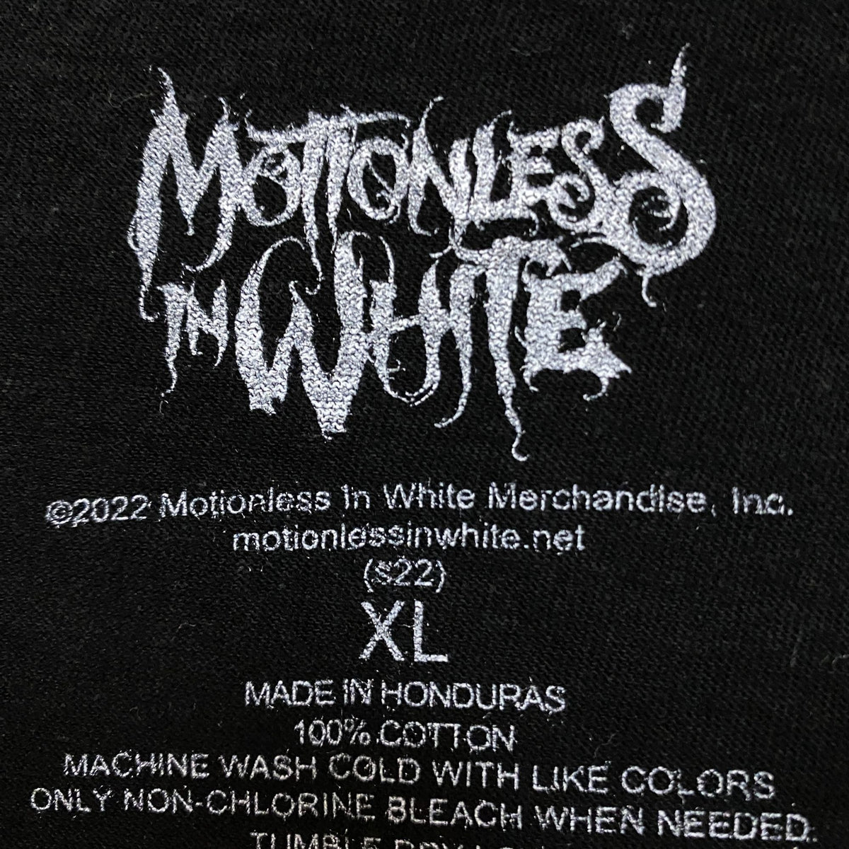 Motionless in White Rock Band Tshirt size Extra Large product image 4