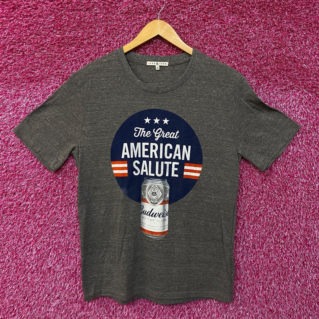 Budweiser The Greatest American Salute Tshirt size medium product image 1