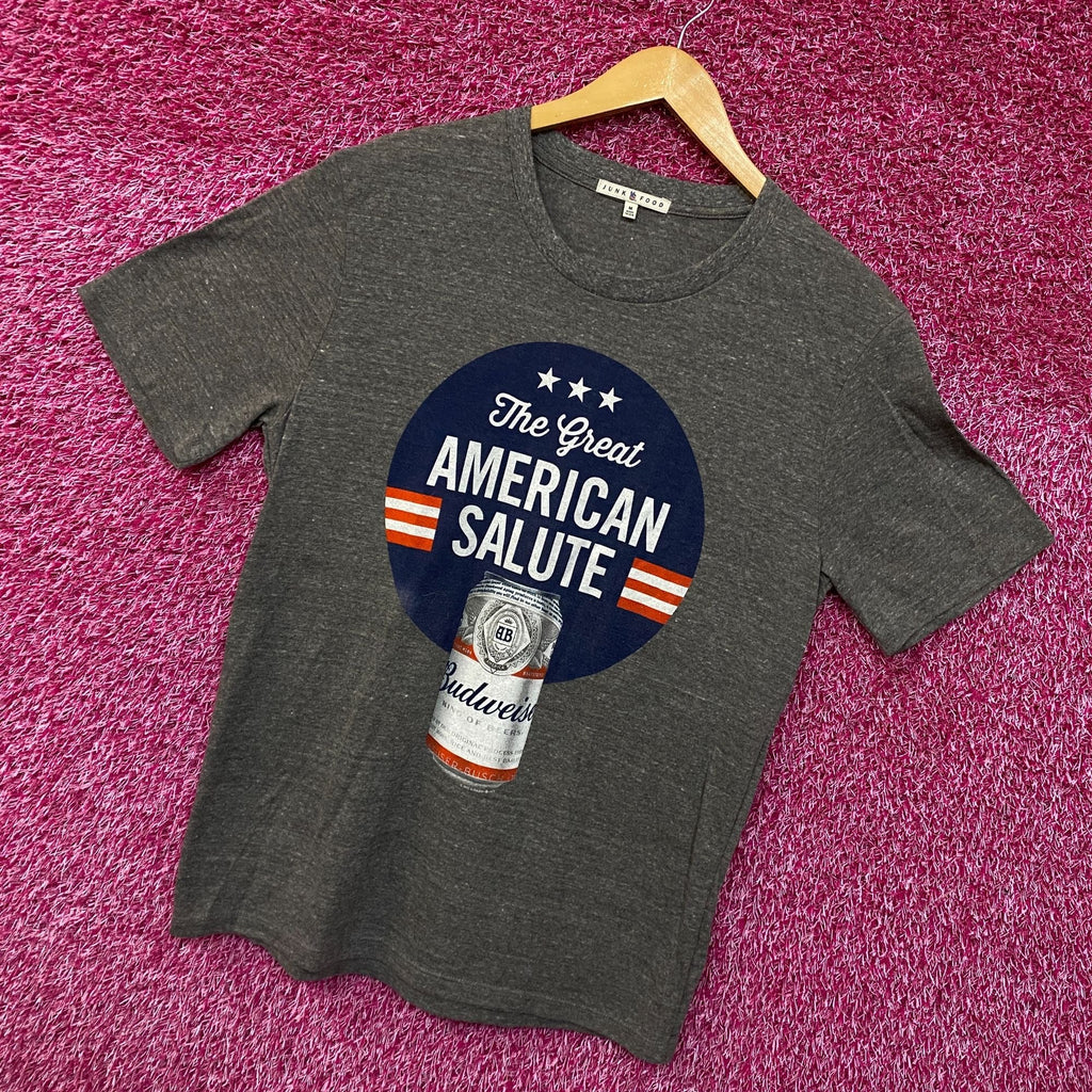 Budweiser The Greatest American Salute Tshirt size medium product image 3