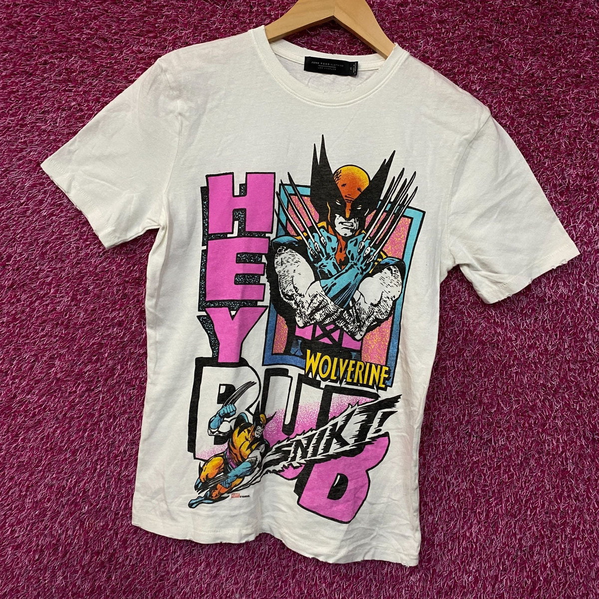 Marvel Wolverine "Hey Bub!" Graphic T-Shirt XS product image 3