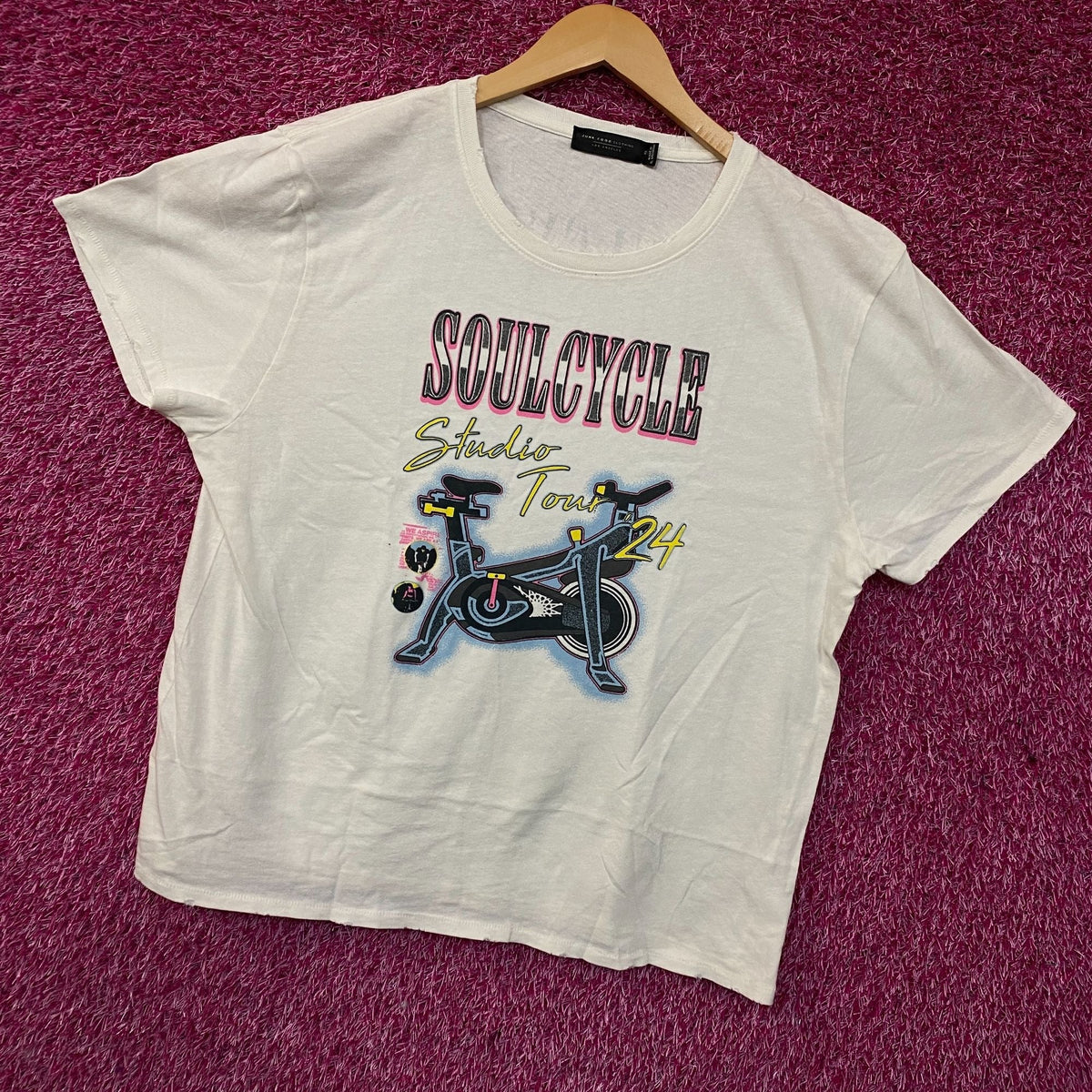 SoulCycle Studio Tour 24 Retro Graphic T-Shirt XL product image 3