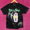 Rick and Morty Zapping bleach dye T-shirt size medium product image 1