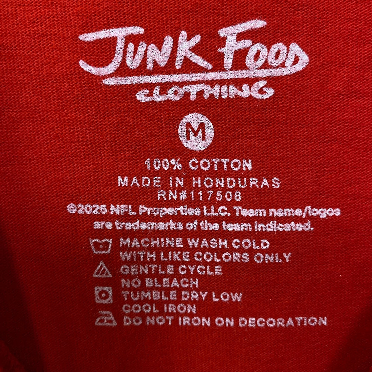 Junk Food San Francisco 49ers Graphic T-Shirt Medium product image 4