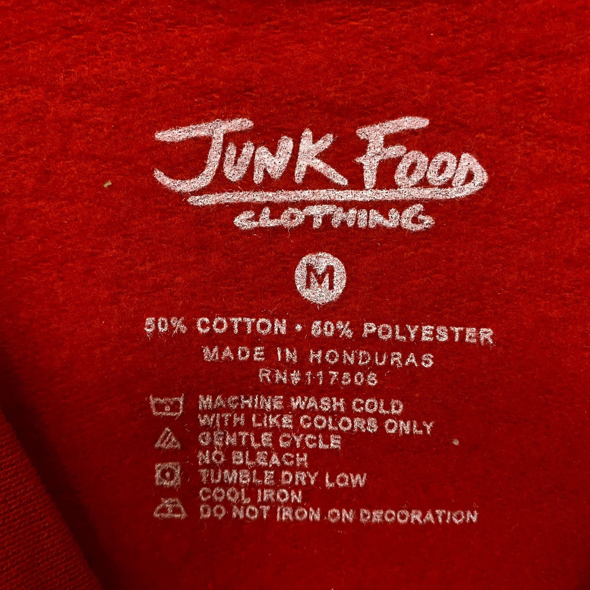 Junk Food Merry Graphic Fleece Sweatshirt Medium product image 4