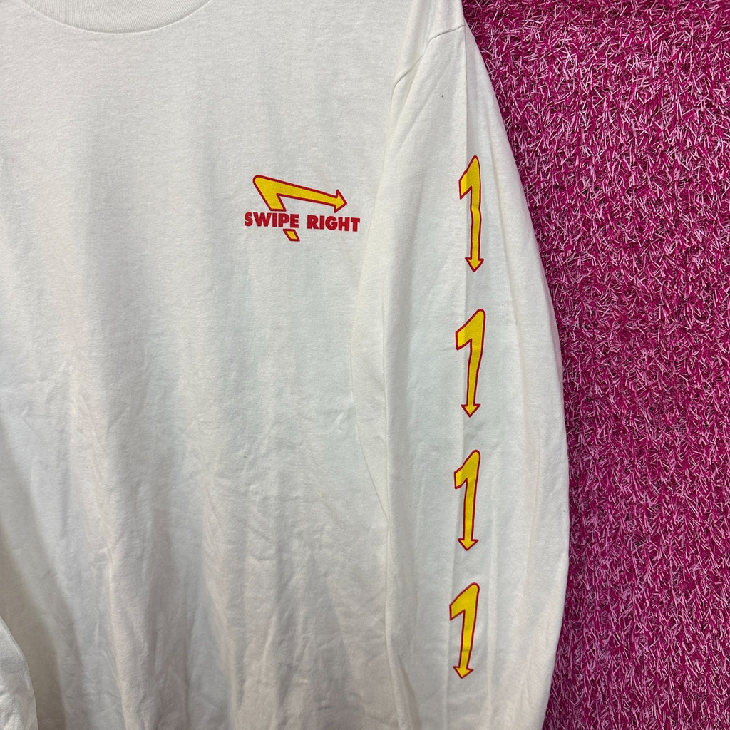 Paradise Swipe Right In N Out Arrow Logo Long Sleeve L product image 2