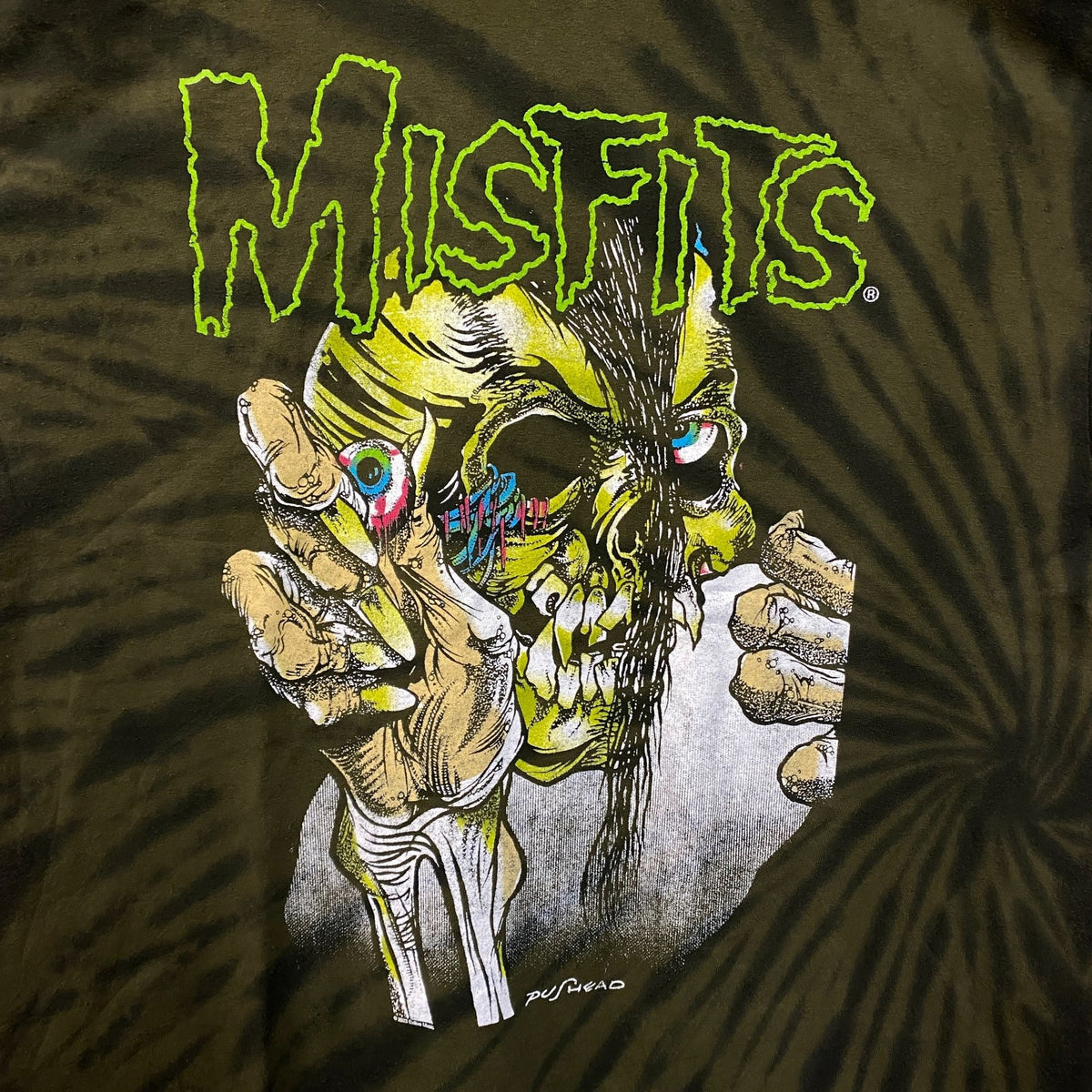 Misfits Mommy Can I Go Out & Kill Oversized Band Tie Dye product image 2