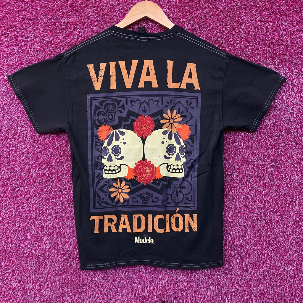 Modelo Dia De Los Muertos Viva La Tradicion Tshirt size product image 1
