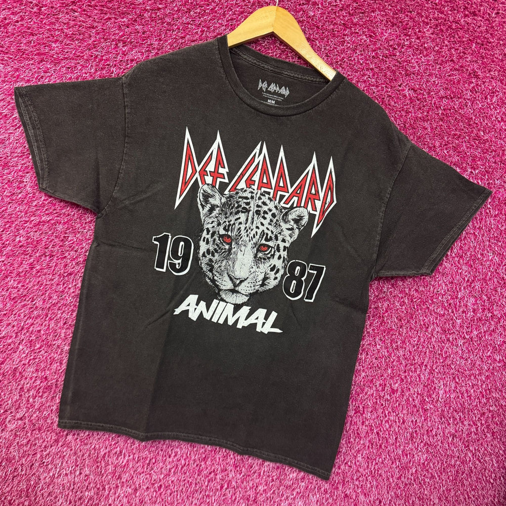 Def Leppard 1987 Animal Hysteria Heavy Metal Rock Band Tee M product image 3