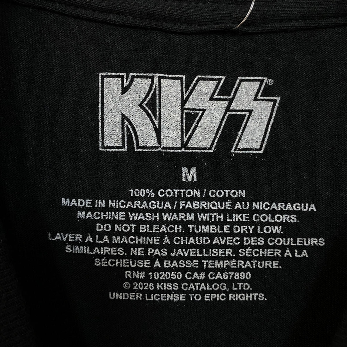 KISS Rock Band Members Graphic T-Shirt Medium product image 4
