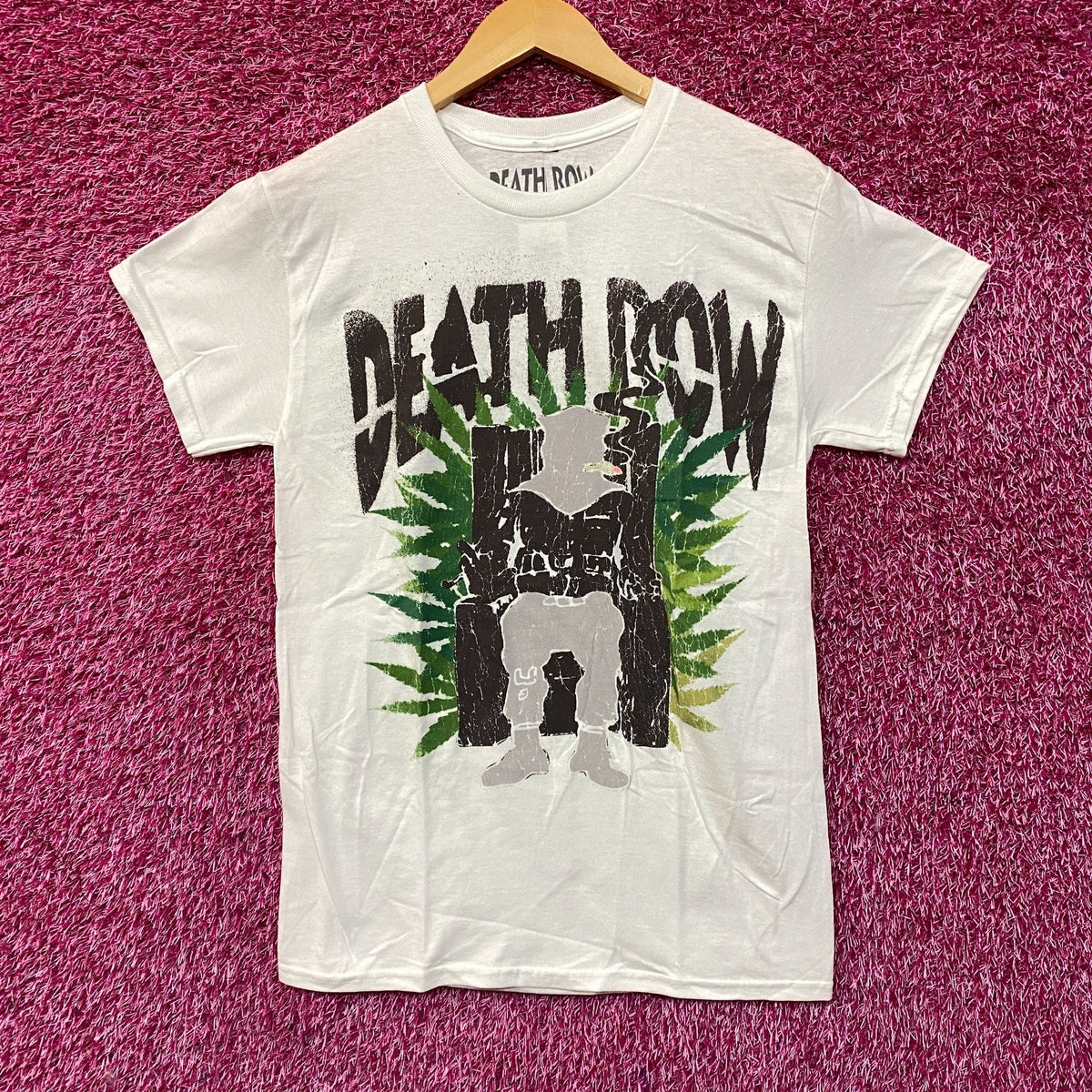 Death Row Records Puffy Electric Chair Inmate Logo Rap Tee product image 1
