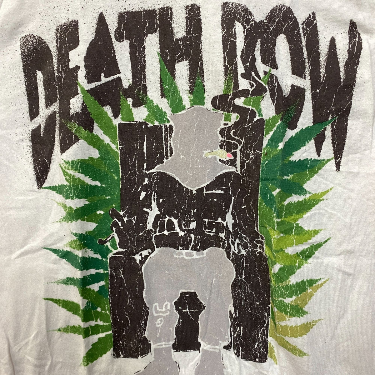 Death Row Records Puffy Electric Chair Inmate Logo Rap Tee product image 2
