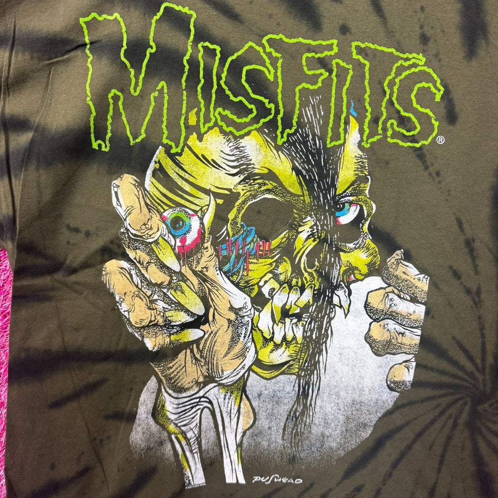 Misfits Mommy Can I Go Out & Kill Oversized Band Tie Dye M product image 2