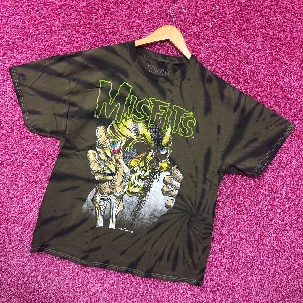 Misfits Mommy Can I Go Out & Kill Oversized Band Tie Dye M product image 3