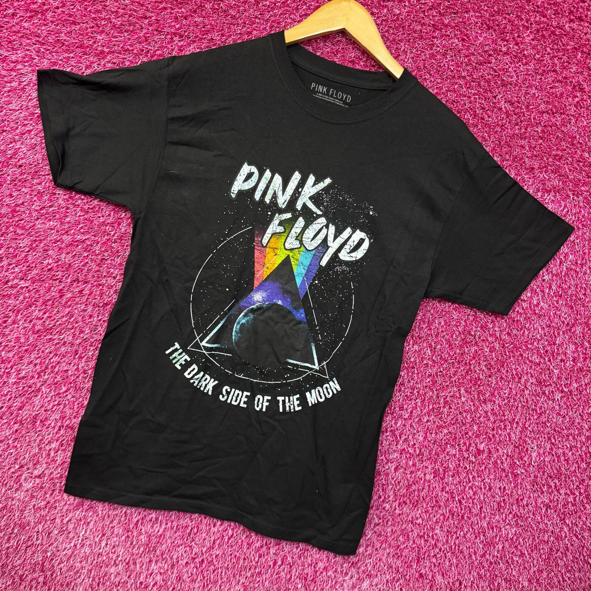 Pink Floyd Dark Side of the Moon Psychedelic Rock Band Tee M product image 3