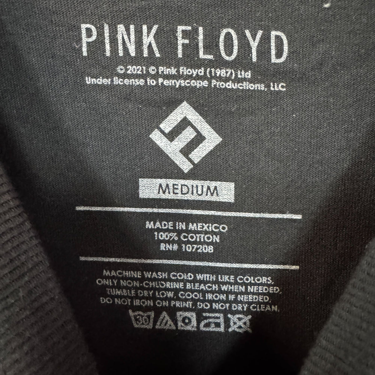 Pink Floyd Dark Side of the Moon Psychedelic Rock Band Tee M product image 4