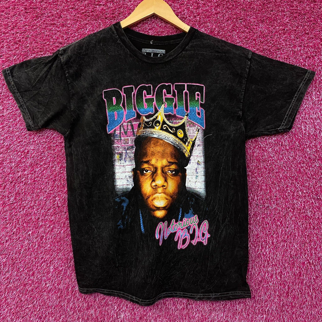 Biggie Smalls Crown King of New York Graphic Mineral Wash product image 1