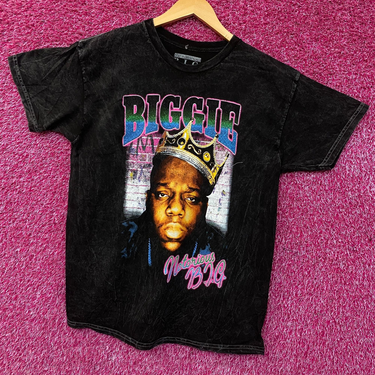 Biggie Smalls Crown King of New York Graphic Mineral Wash product image 7