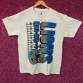 NFL Detroit Lions Yardage Graphic Design T-Shirt Medium product image 1