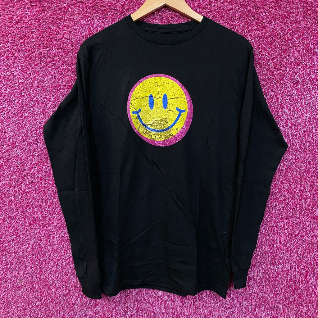 Fashion Nova Smiley Life's A Trip Long Sleeve T-Shirt Medium product image 1
