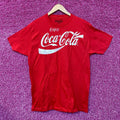 Coca-Cola Enjoy Coke Spell-Out Cursive Logo Promo Tee L product image 1