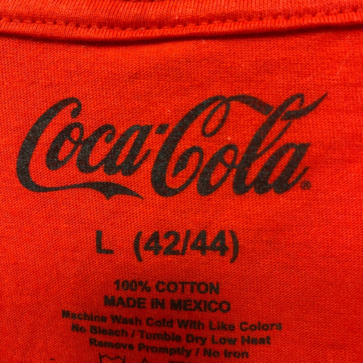 Coca-Cola Enjoy Coke Spell-Out Cursive Logo Promo Tee L product image 4