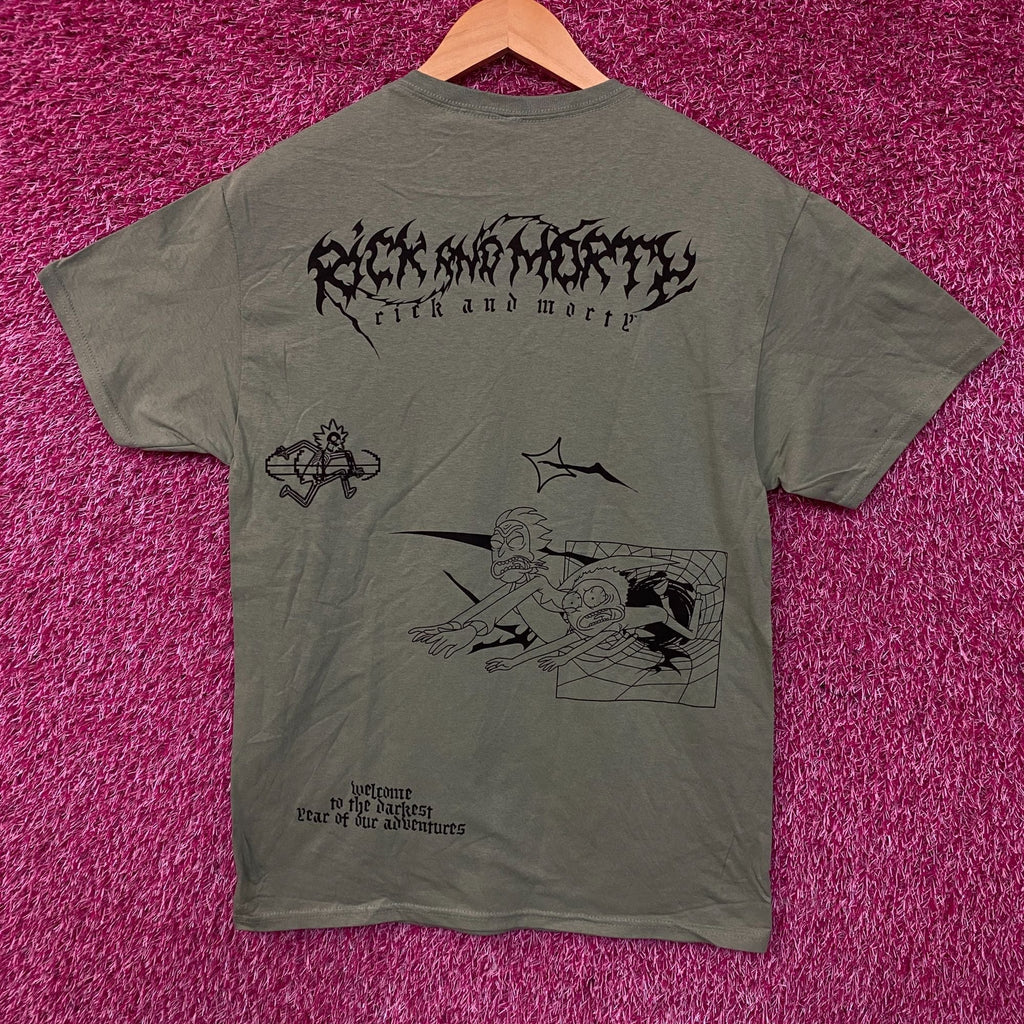 Rick and Morty Adult Swim Graphic T-Shirt Medium product image 4