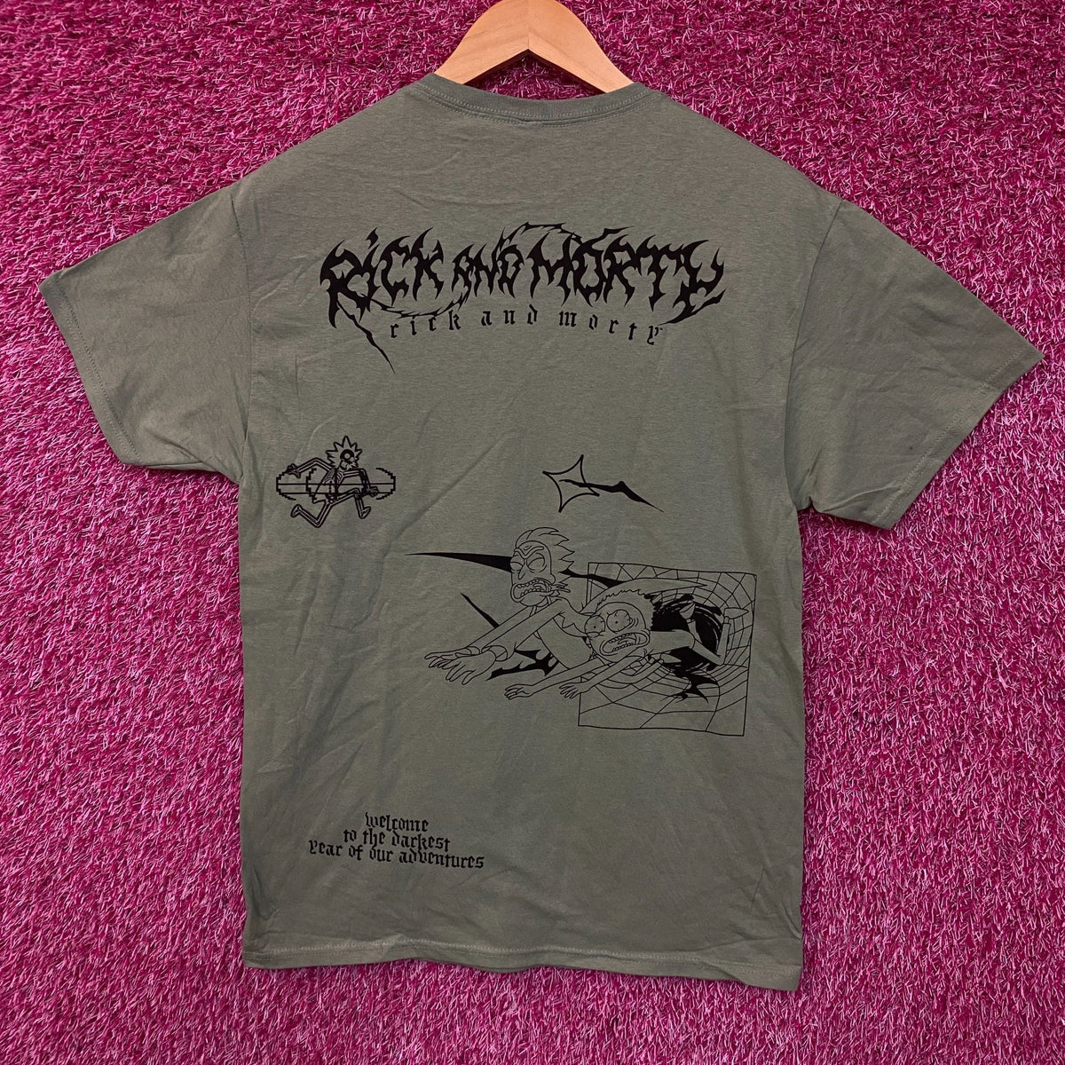 Rick and Morty Adult Swim Graphic T-Shirt Medium product image 4