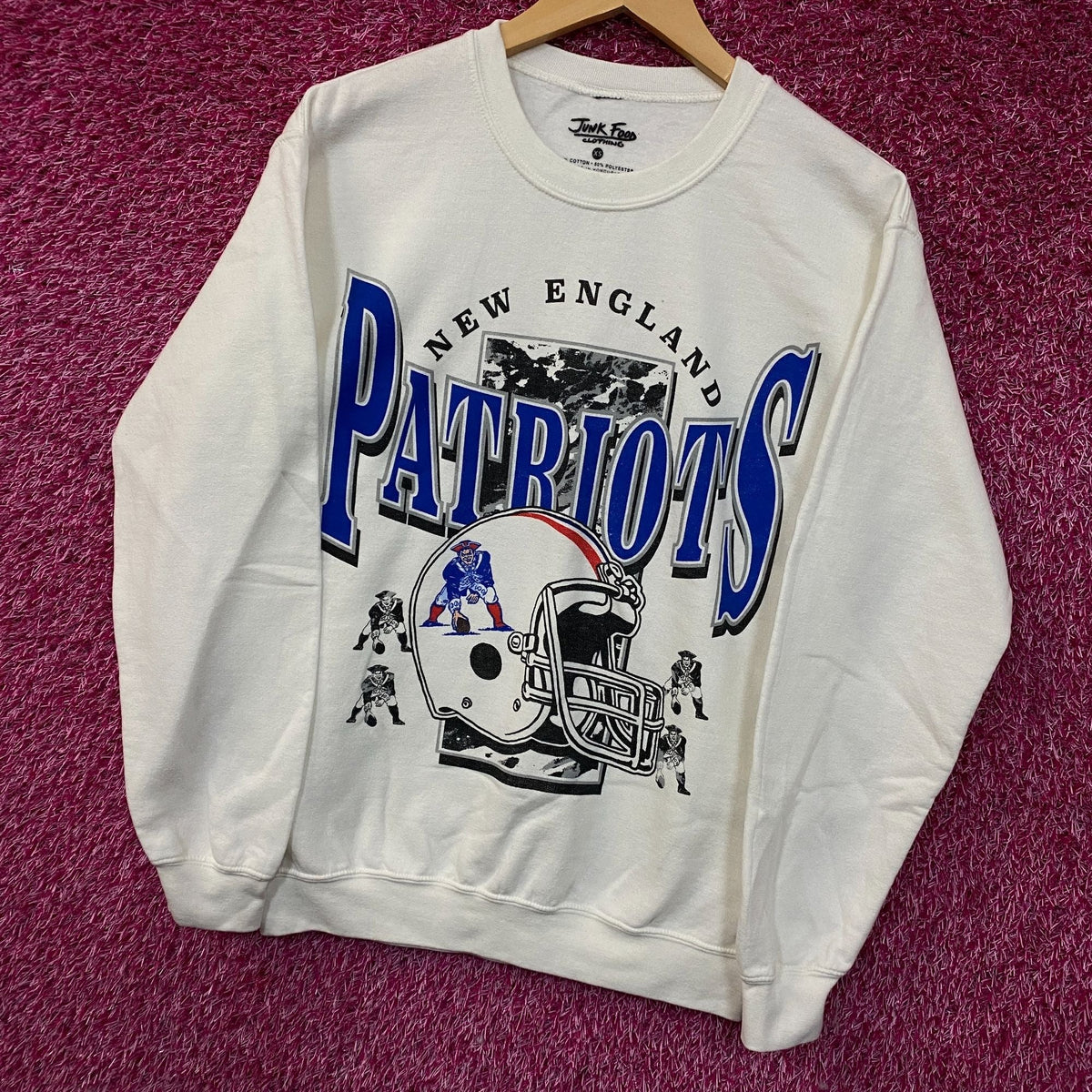 Junk Food Clothing New England Patriots Crewneck Sweatshirt product image 3