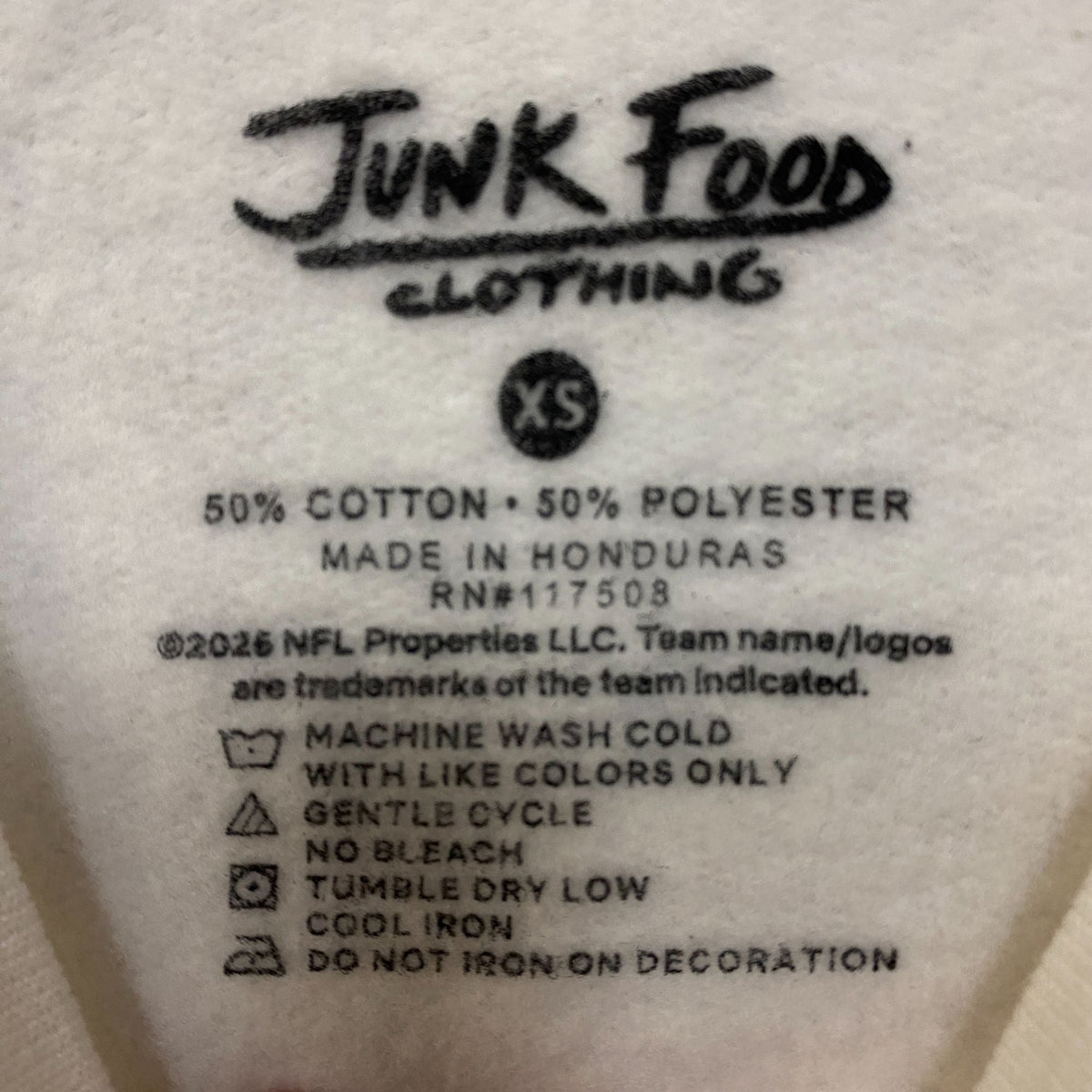 Junk Food Clothing New England Patriots Crewneck Sweatshirt product image 4