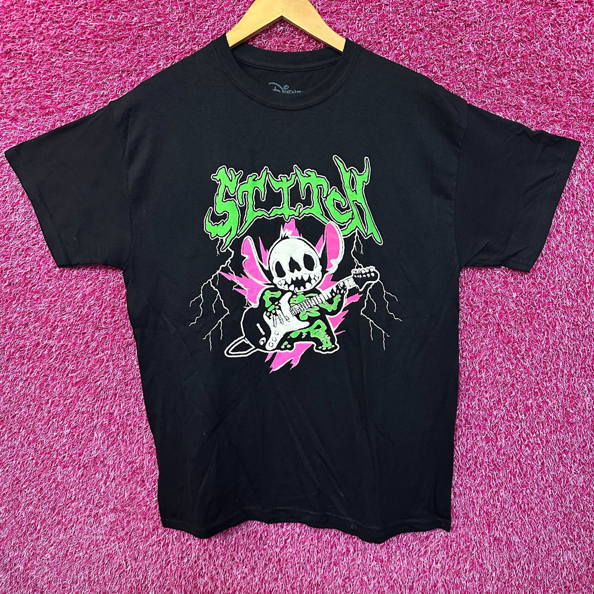 Stitch Electric Guitar Shredding Disney Animated Movie Tee L product image 1