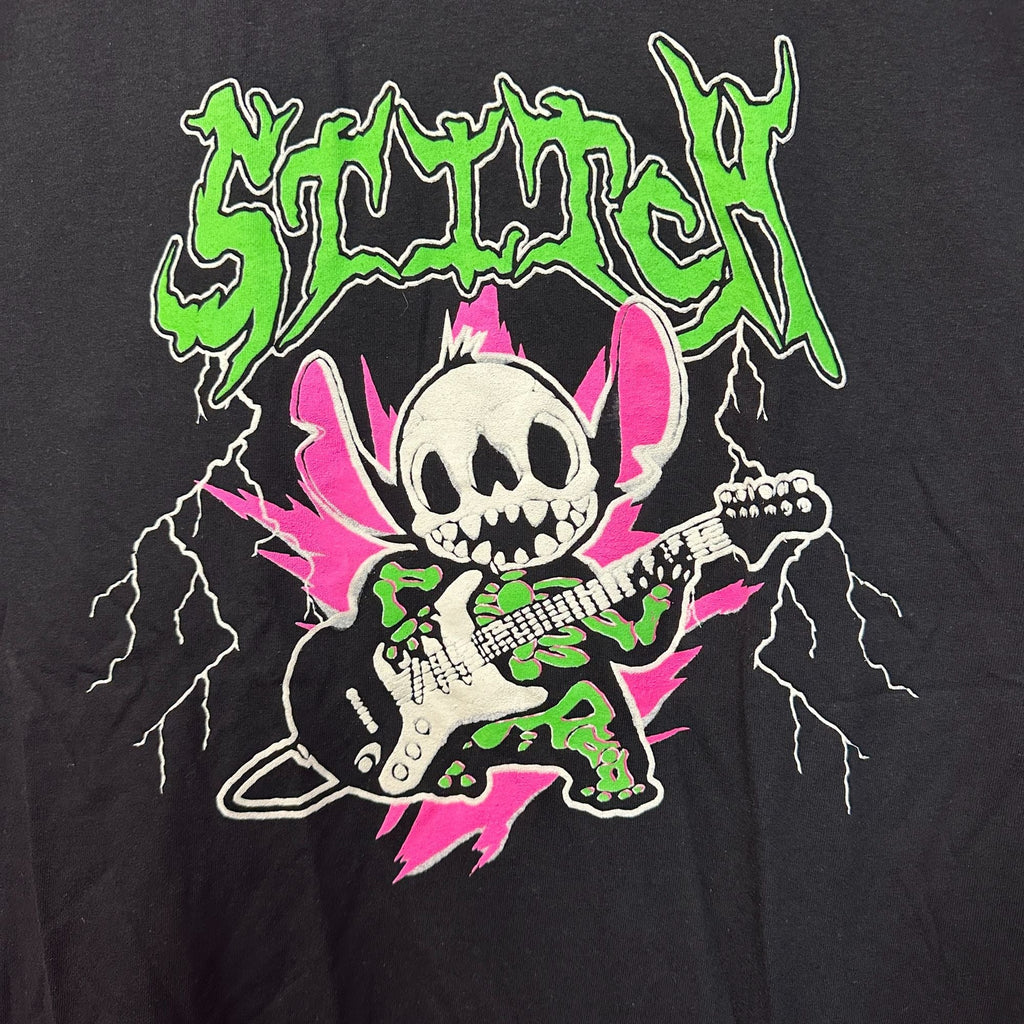 Stitch Electric Guitar Shredding Disney Animated Movie Tee L product image 2