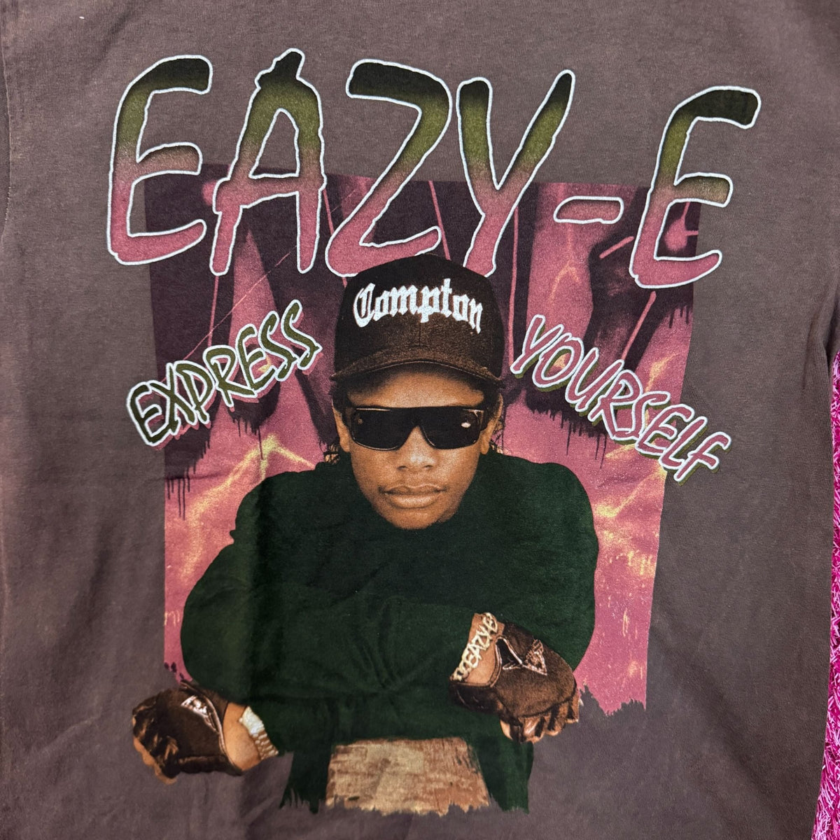 Eazy-E Express Yourself Straight Outta Compton NWA Rap Tee M product image 2