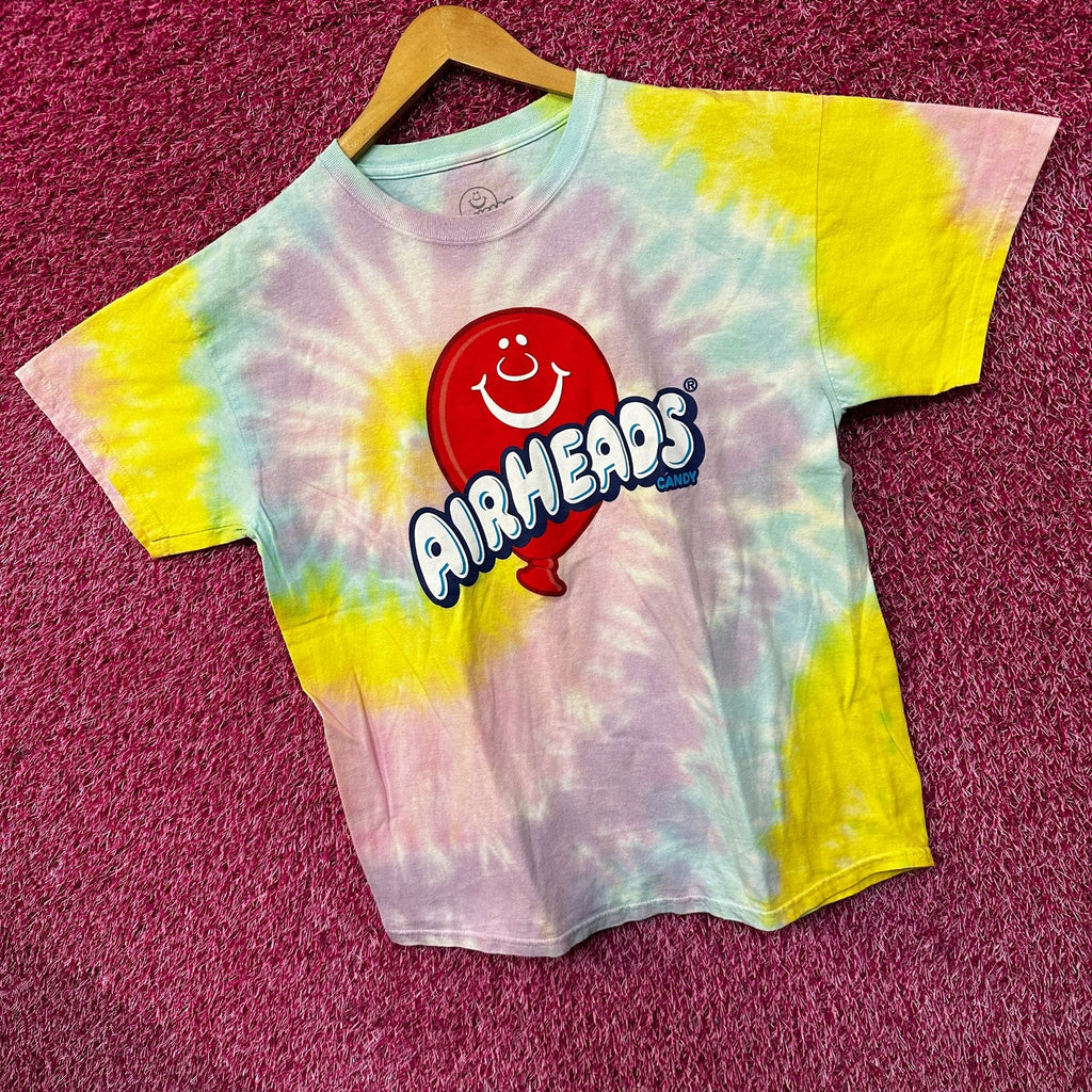 Airheads Smiley Red Balloon Logo Taffy Candy Promo Tie Dye L product image 3