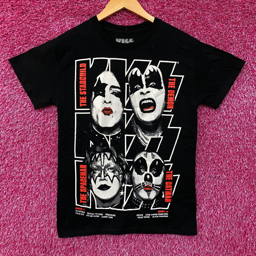 KISS Debut Album Cover Graphic Rock Band T-Shirt Small product image 1