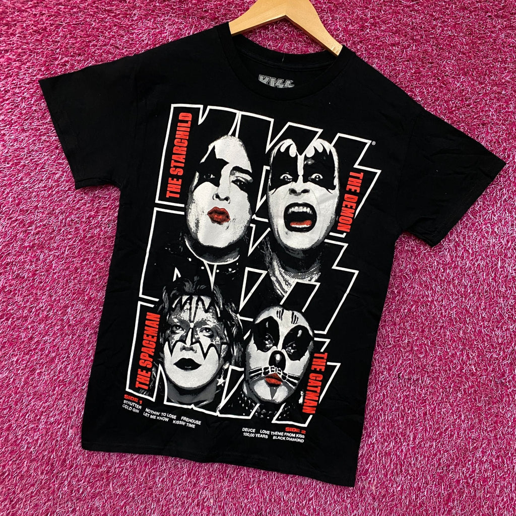 KISS Debut Album Cover Graphic Rock Band T-Shirt Small product image 3