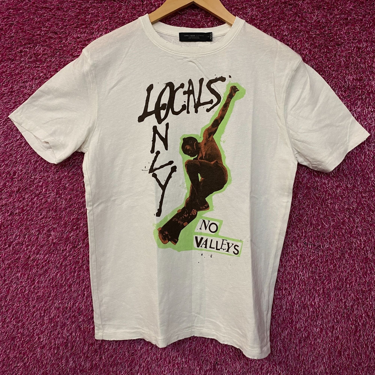 Junk Food Clothing Locals Only No Valley Vintage Style product image 1