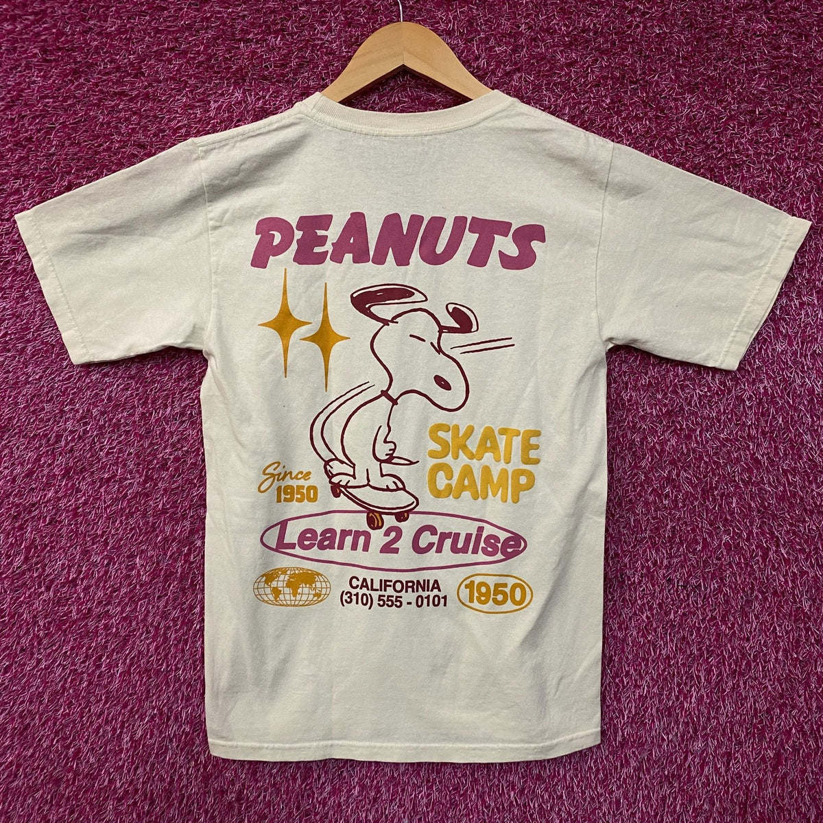 Peanuts Snoopy Skate Camp Graphic T-Shirt XL product image 1