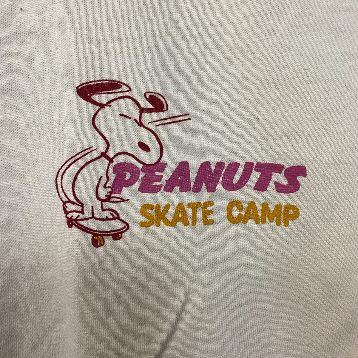 Peanuts Snoopy Skate Camp Graphic T-Shirt XL product image 3