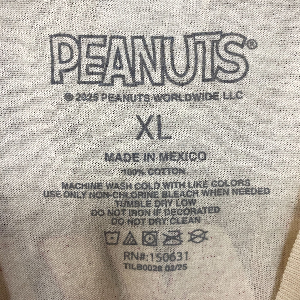 Peanuts Snoopy Skate Camp Graphic T-Shirt XL product image 5