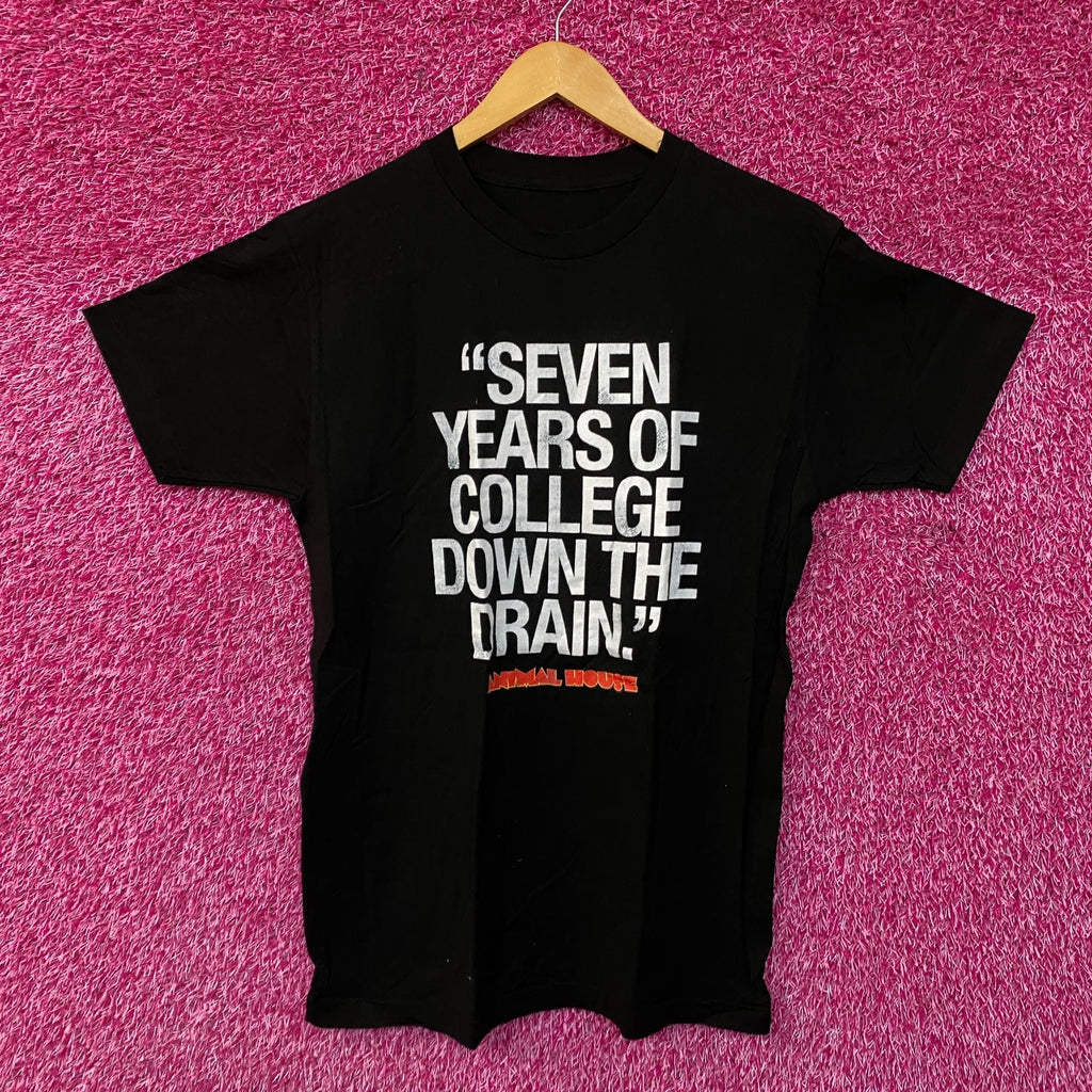 Animal House Seven Years of College Down the Drain Tshirt product image 1