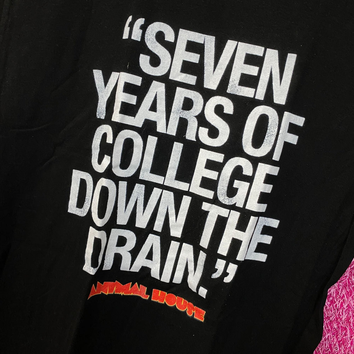 Animal House Seven Years of College Down the Drain Tshirt product image 4