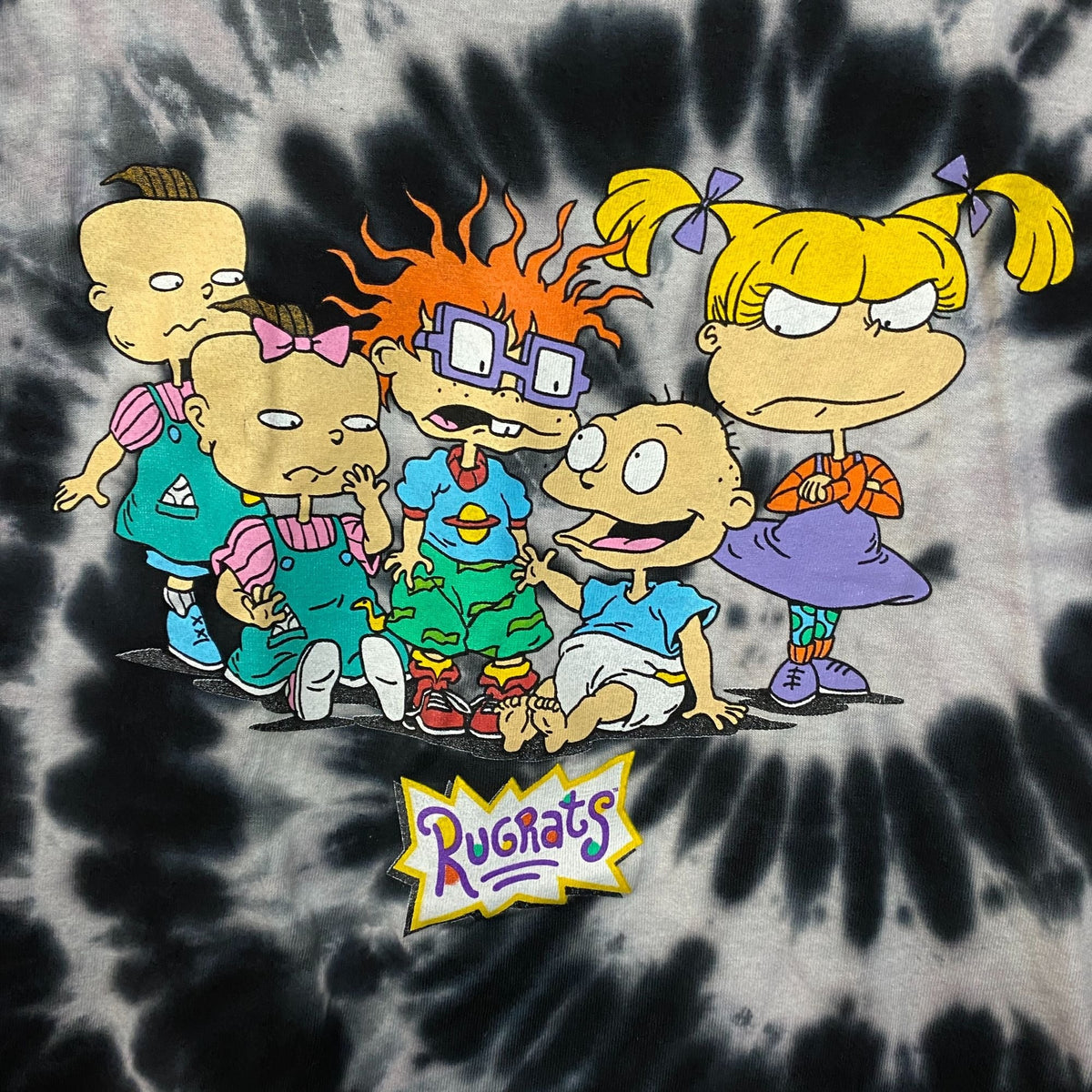 Rugrats Angelica & the Babies Nickelodeon Cartoon Tie Dye L product image 2