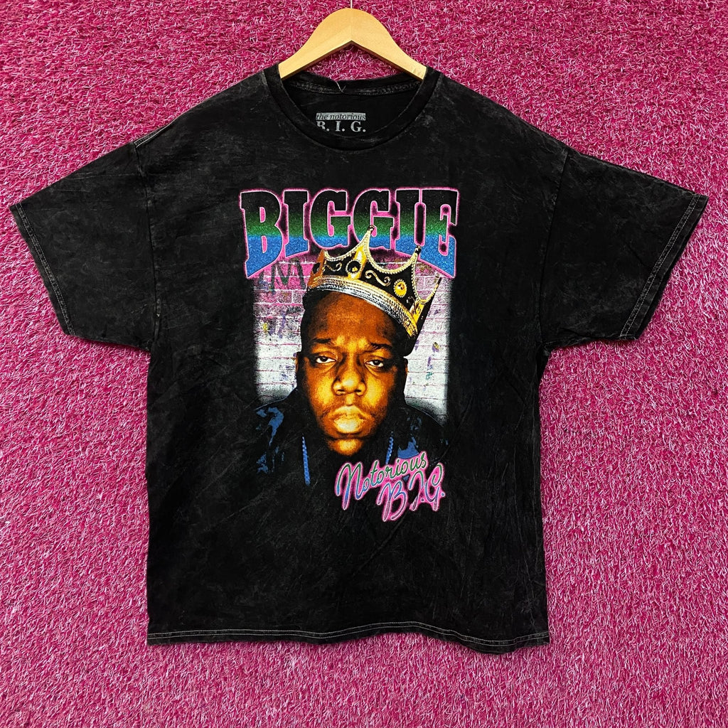 Biggie Smalls Crown King of New York Graphic Mineral Wash product image 1