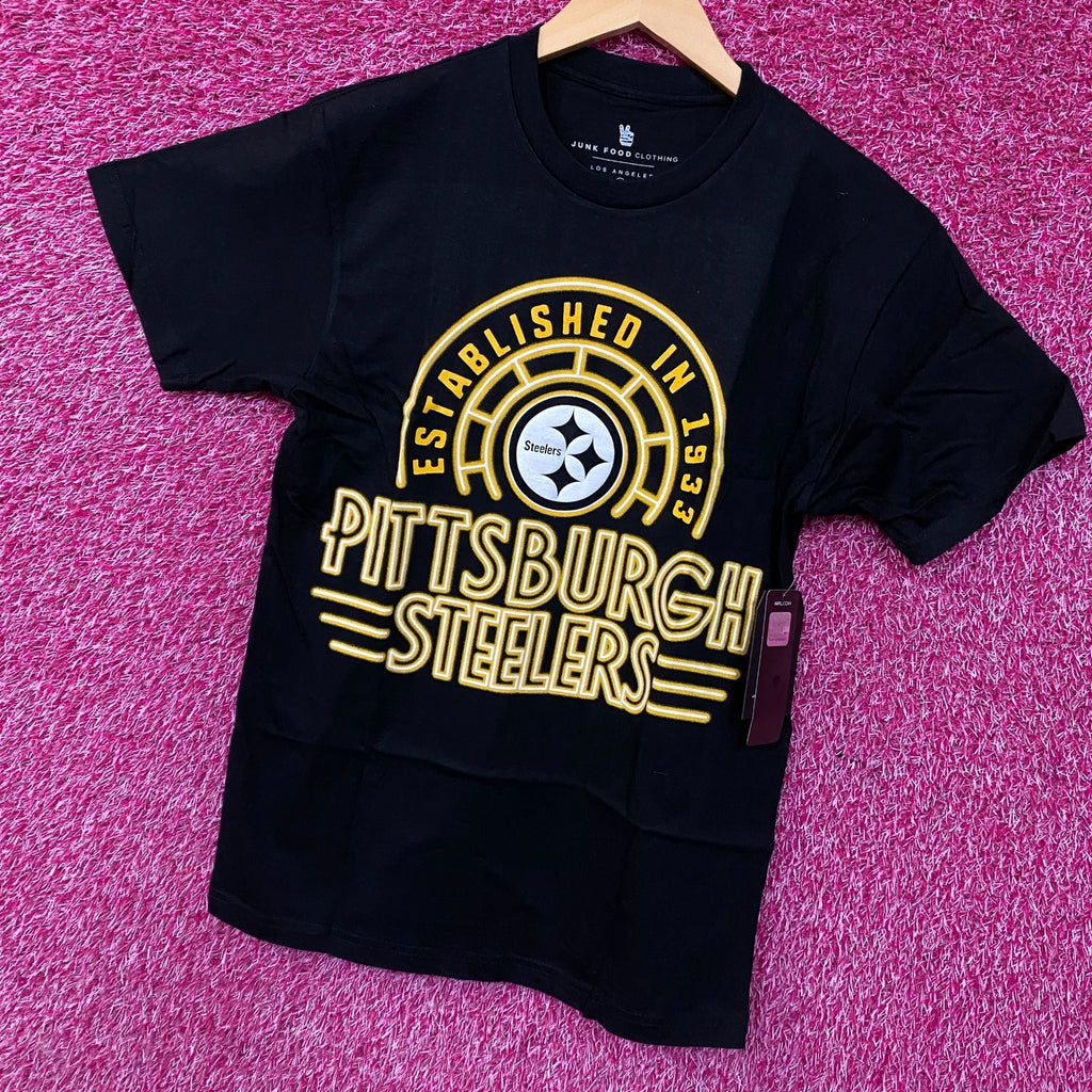 Junk Food Clothing Pittsburgh Steelers Kickoff Crew Shirt product image 5