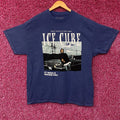Ice Cube West Coast Good Day Portrait Acid Wash Blue product image 1