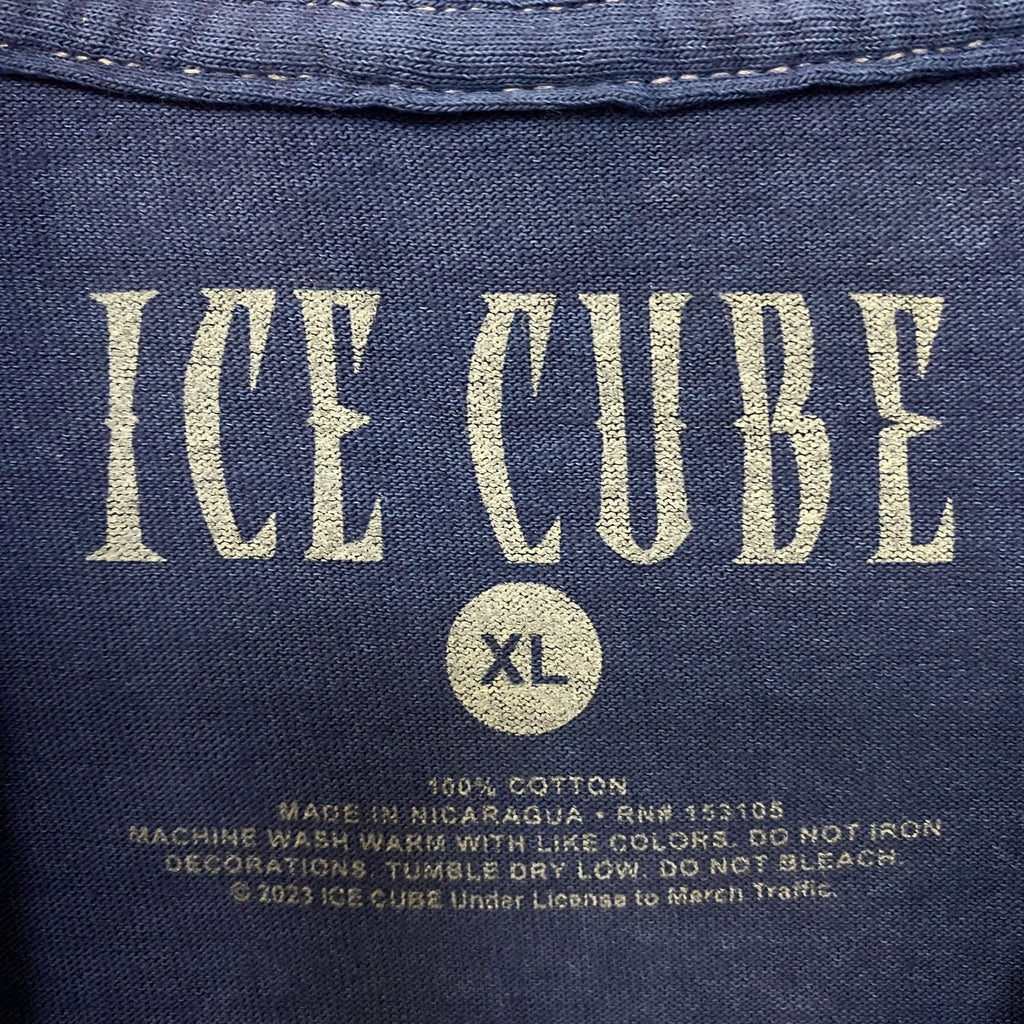 Ice Cube West Coast Good Day Portrait Acid Wash Blue product image 4