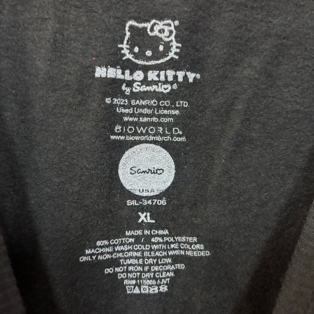 Hello Kitty Red Apples & Daisies Sanrio Kawaii Crewneck XL