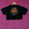 Junk Food Miller High Life Beer Logo Women's Crop Tee Large product image 1