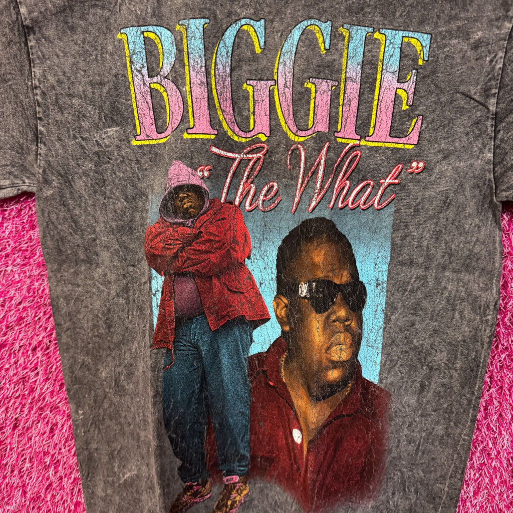 Biggie Smalls The What Ready to Die Album Art Hip Hop Tee M product image 2